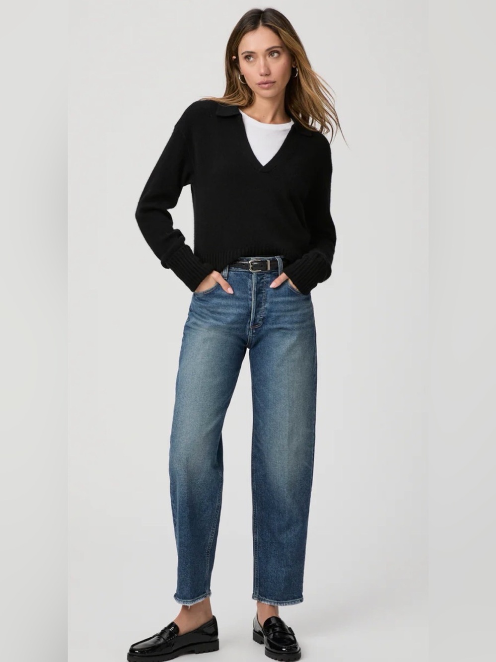 PAIGE Alexis Barrel Jeans